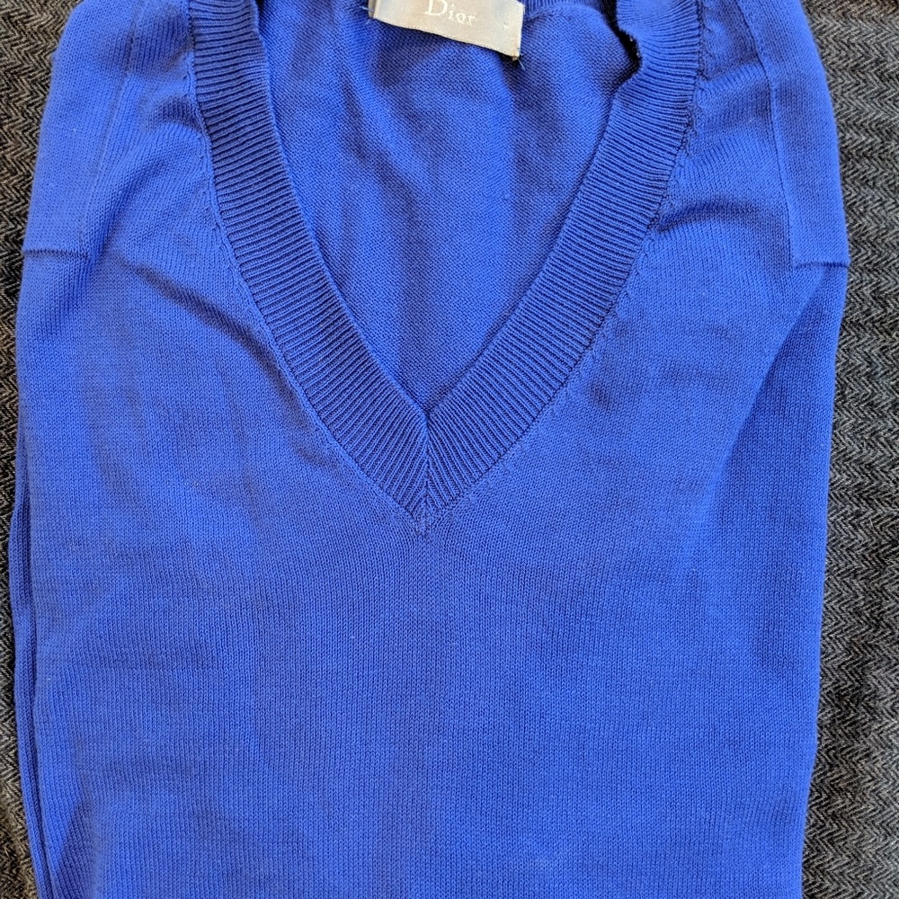 Dior Homme men's knit long sleeve